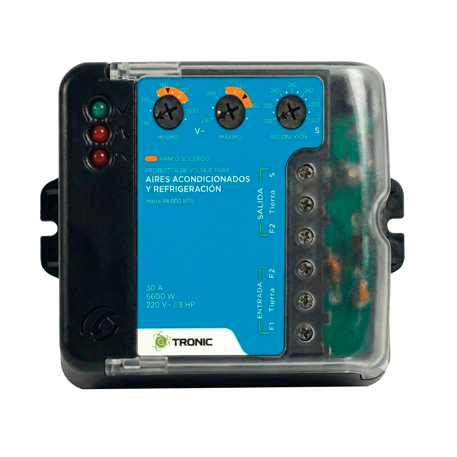 GTRONIC PROTECTOR VOLTAJE 220V GT-V312