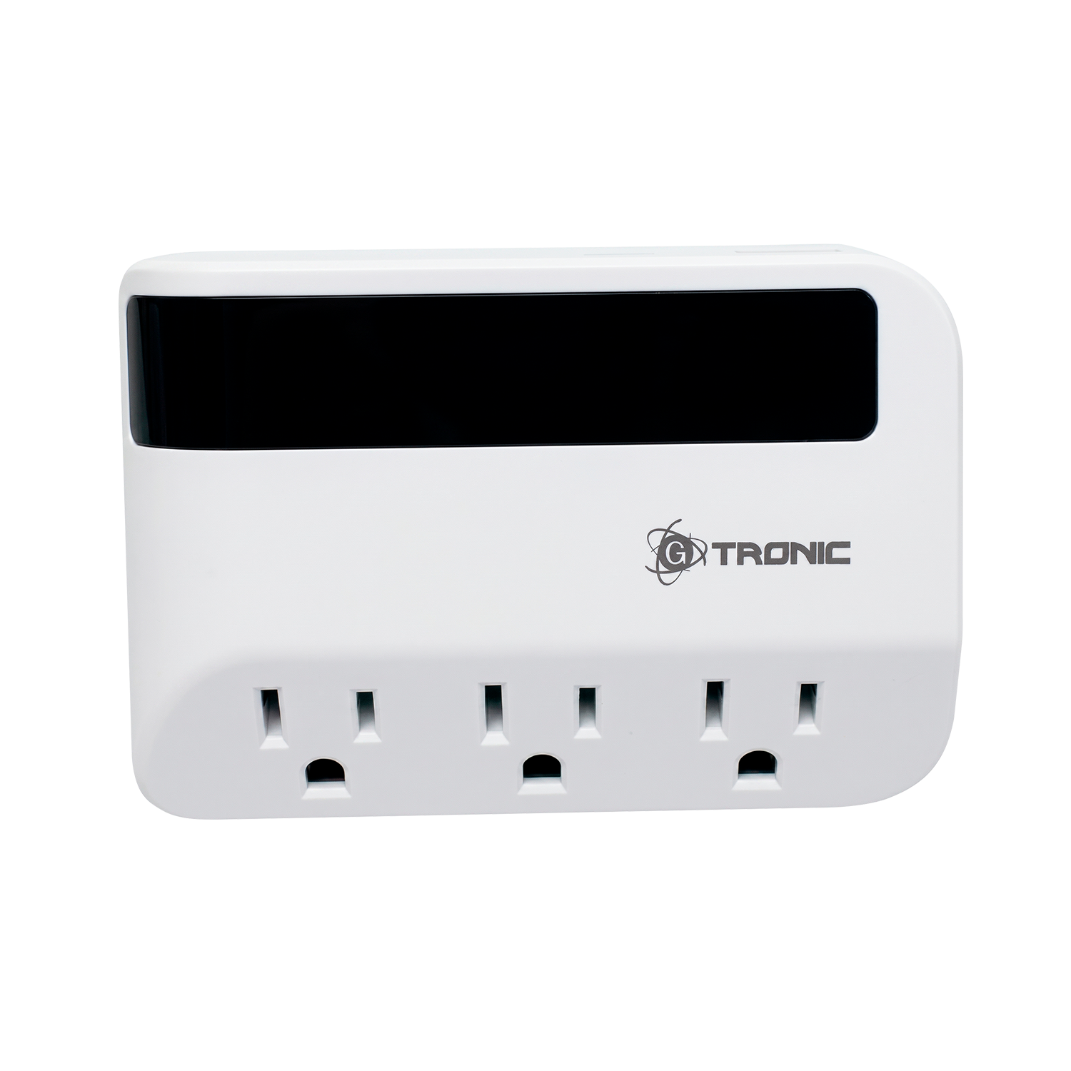 PROTECTOR DE VOLTAJE GTRONIC 120V 15A CON PANTALLA Y USB/TIPO C